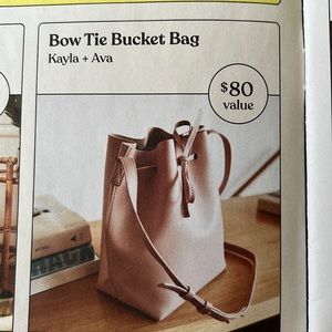 BNWT Kayla & Ava Blush Bag